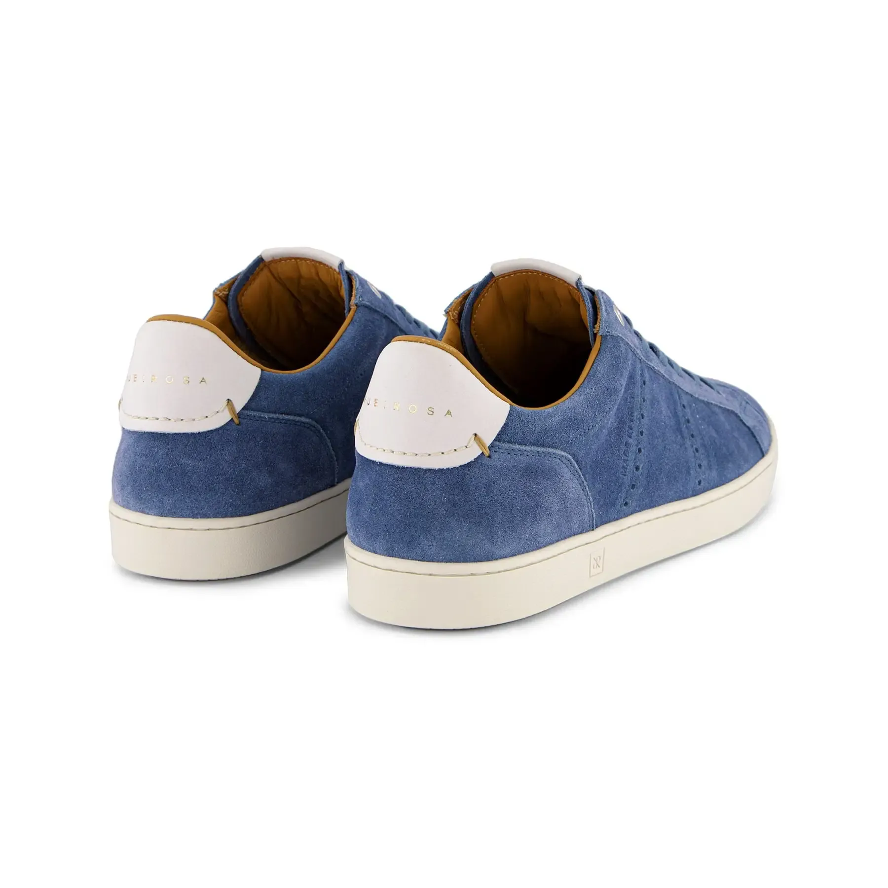 ODILE MEN'S SUEDE SNEAKER - BLUE