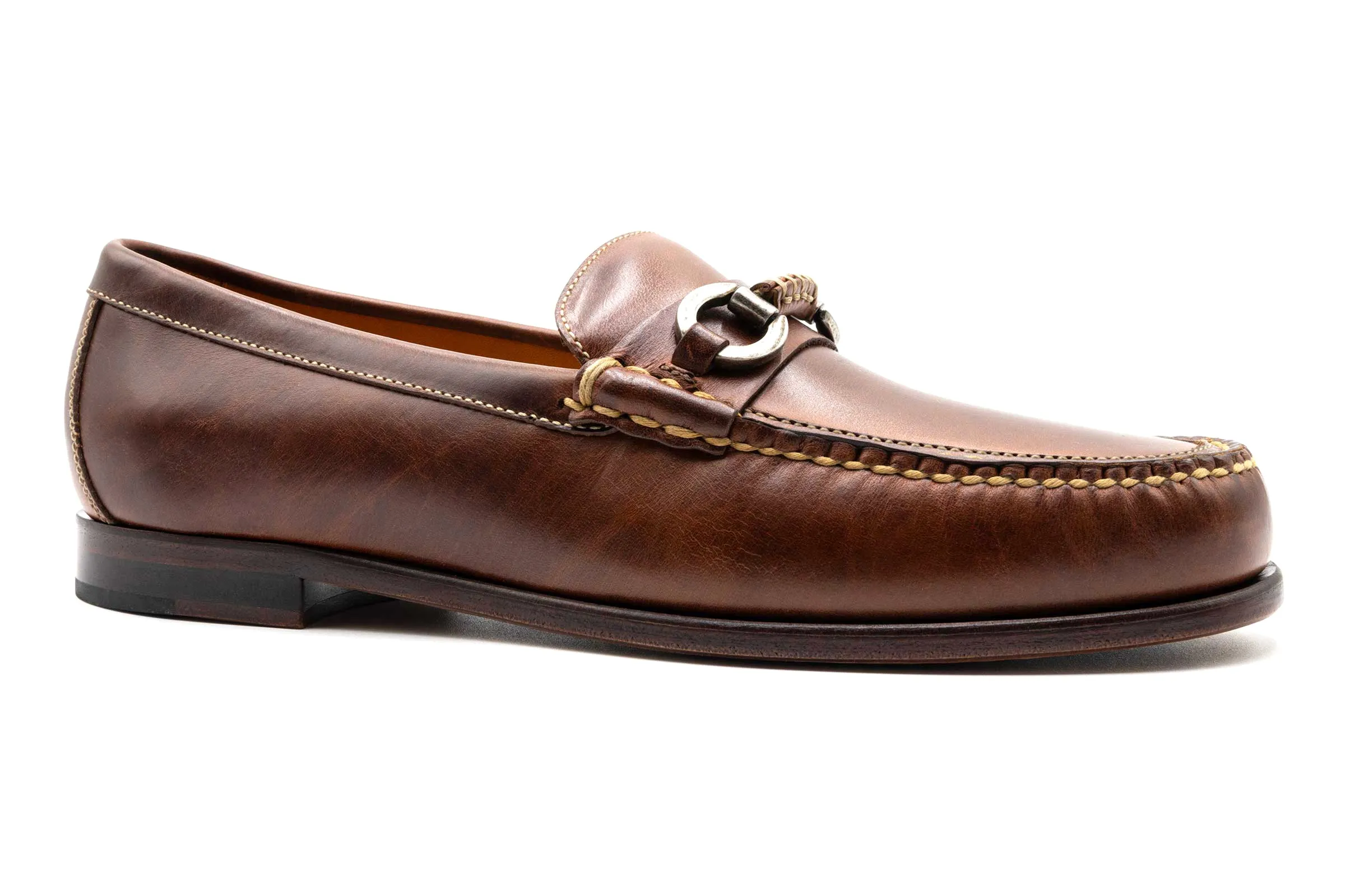 Old Row Saddle Horse Bit Loafer (Cigar)