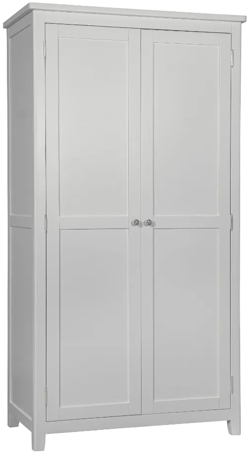 Oxford  2 Door Ladies Wardrobe Grey