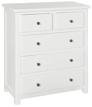 Oxford 2 Over 3 Chest White