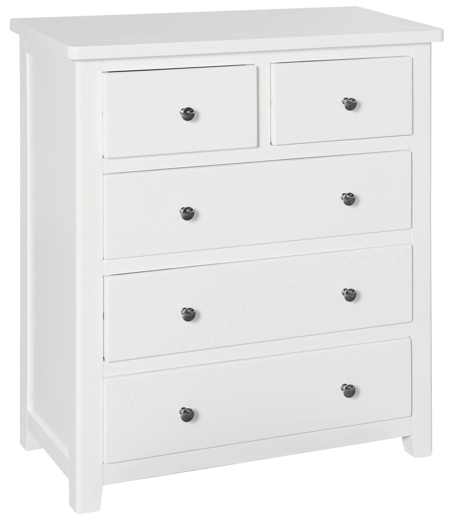 Oxford 2 Over 3 Chest White