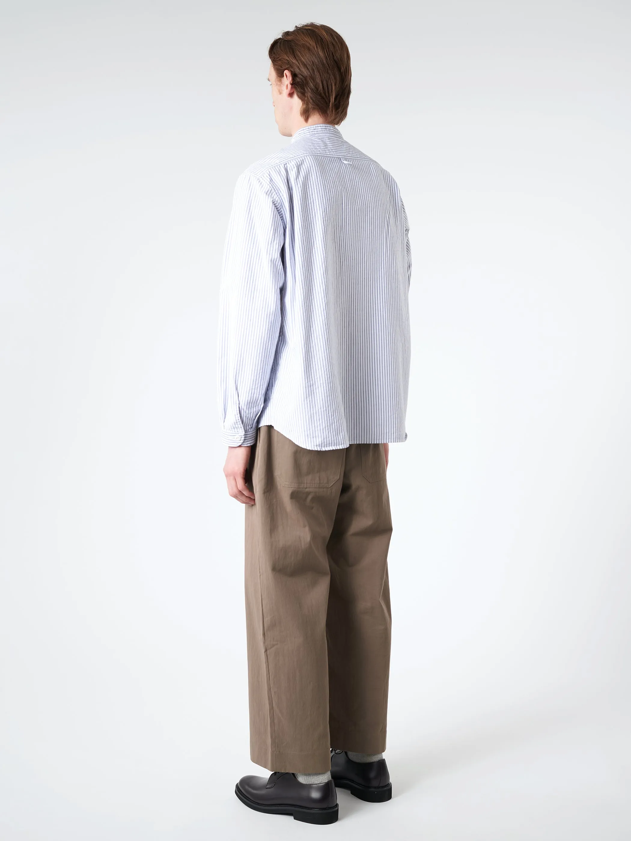 Oxford Band Collar L/S Shirt