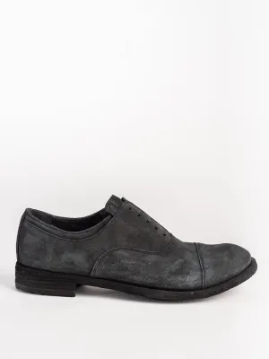 oxford - black suede