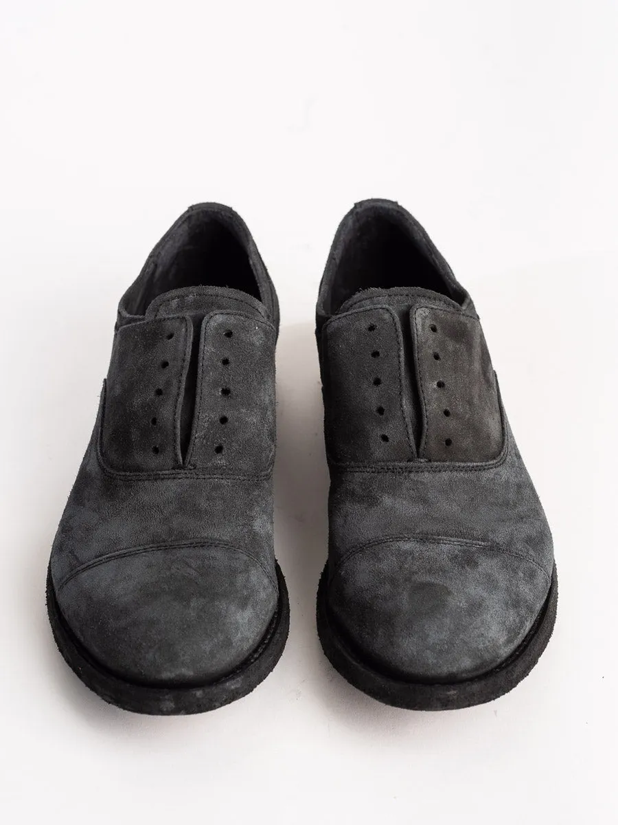 oxford - black suede