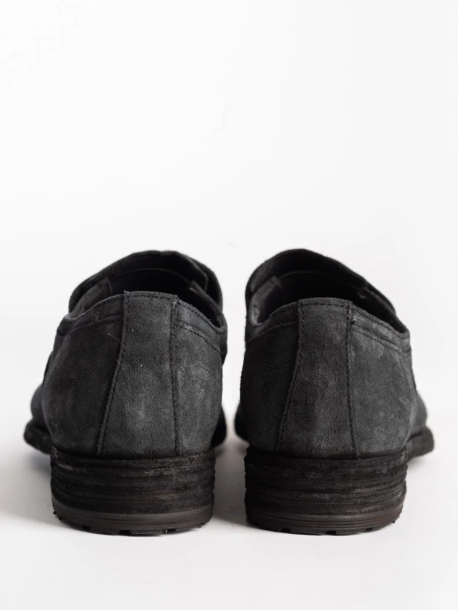 oxford - black suede