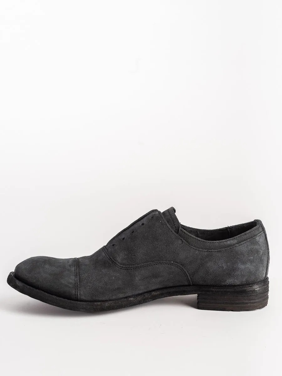 oxford - black suede