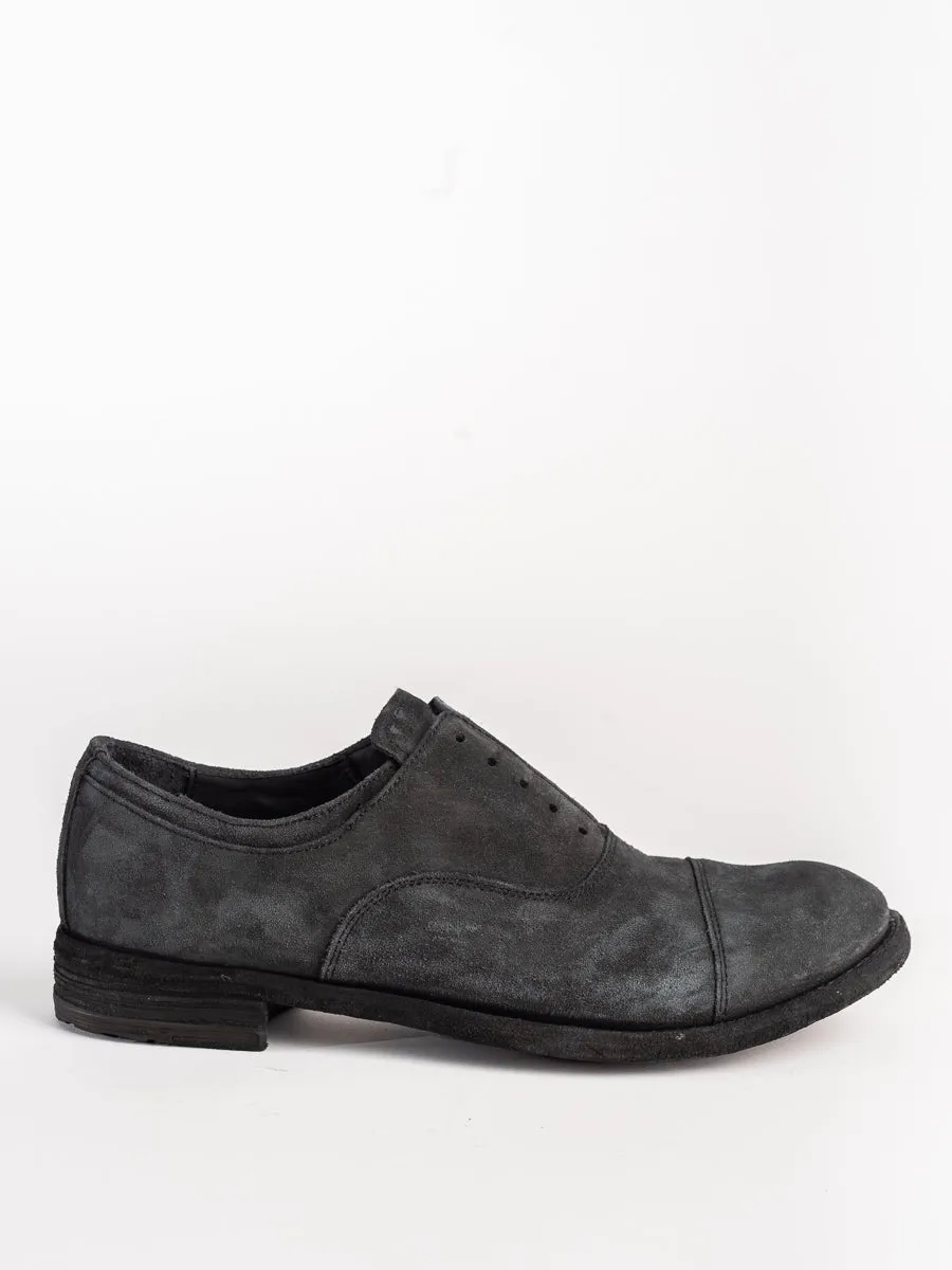 oxford - black suede