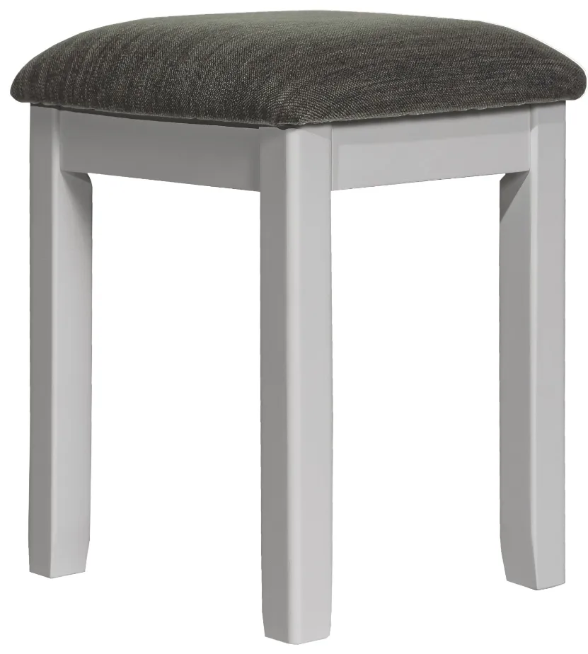 Oxford Dressing Stool Grey