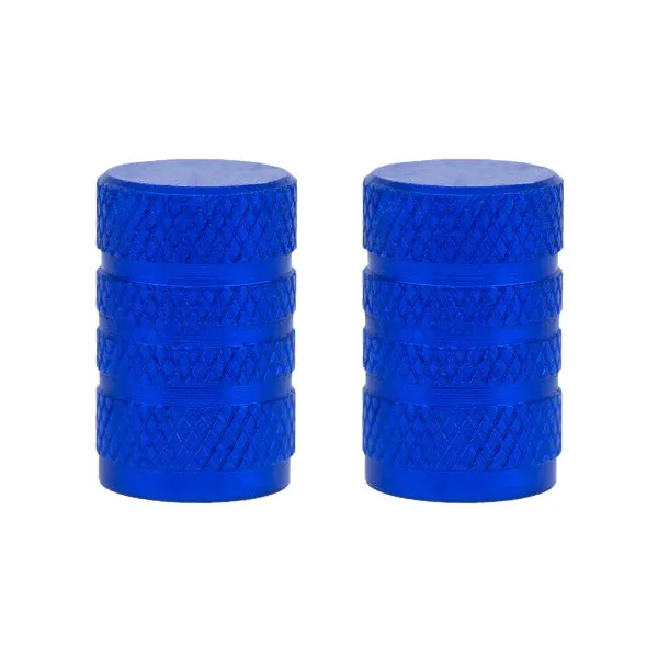 Oxford Gripper Valve Caps - Blue