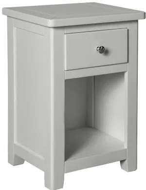 Oxford Nightstand with Drawer Grey