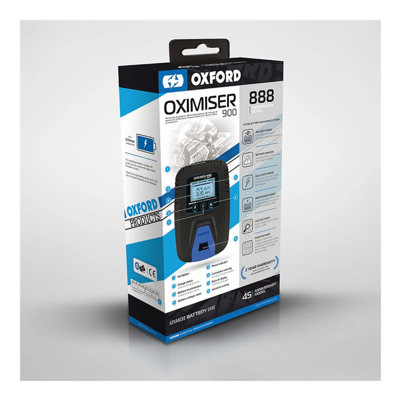 Oxford Oximiser 888 Battery Management System Charger