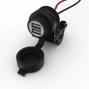 Oxford Weatherproof Dual Port USB Charger (5V 2Amp)
