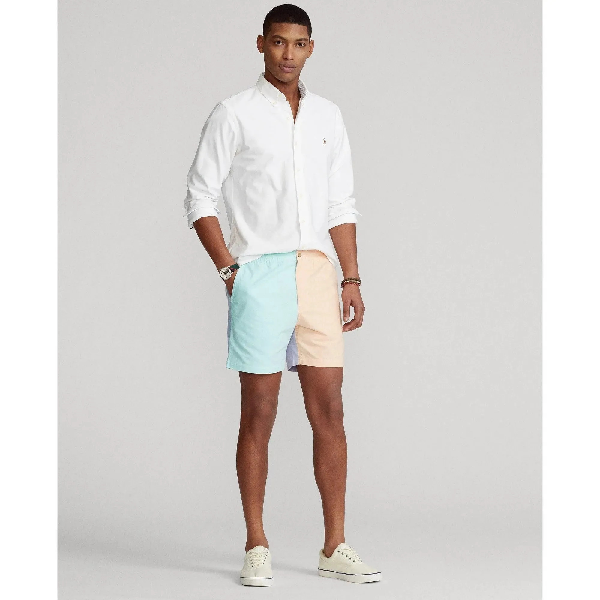 Pantalón corto prepster Oxford Polo