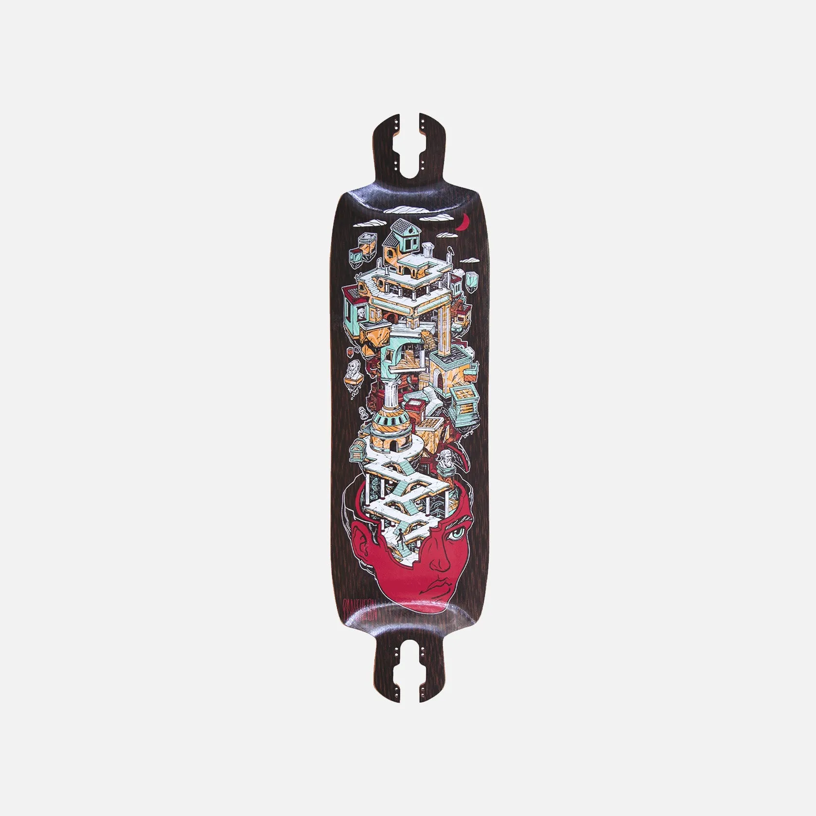 Pantheon Nexus push and freeride longboard deck