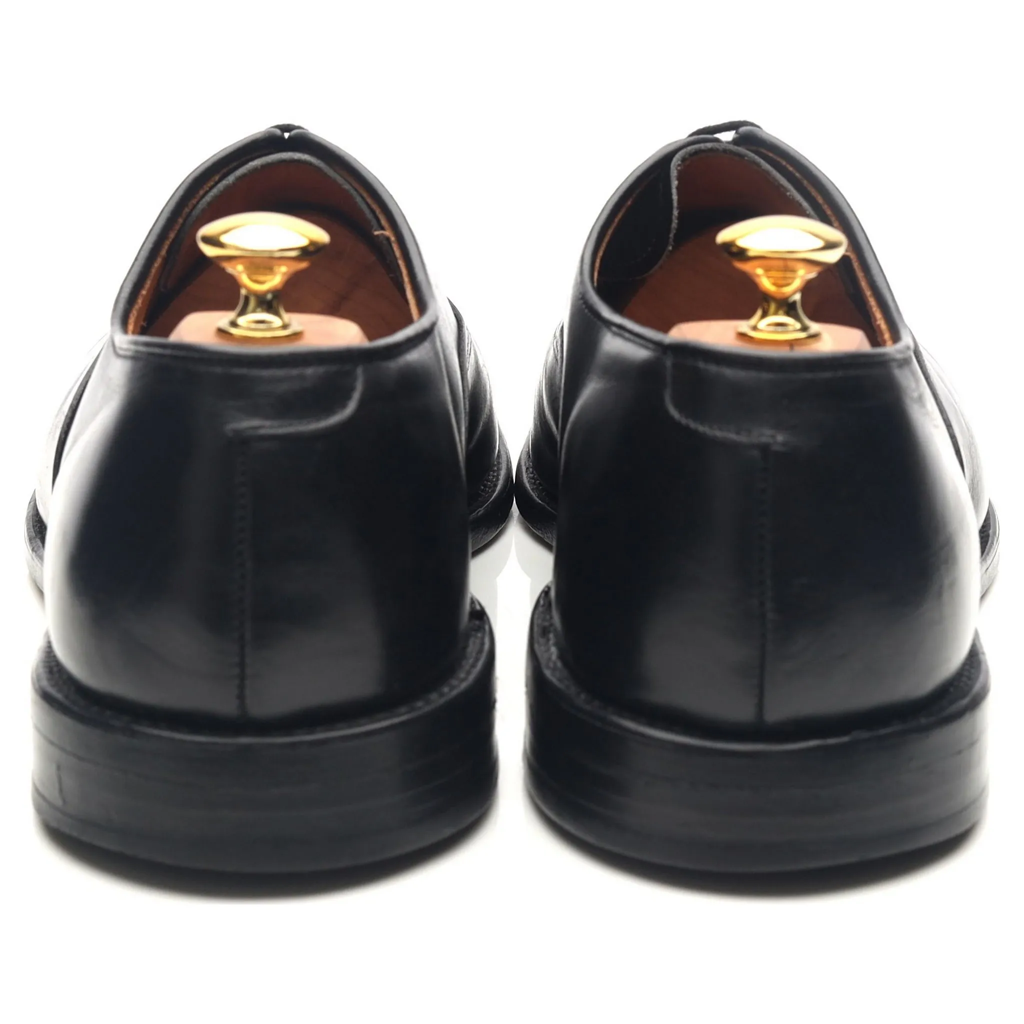 'Park Avenue' Black Leather Oxford UK 11.5 US 12 E