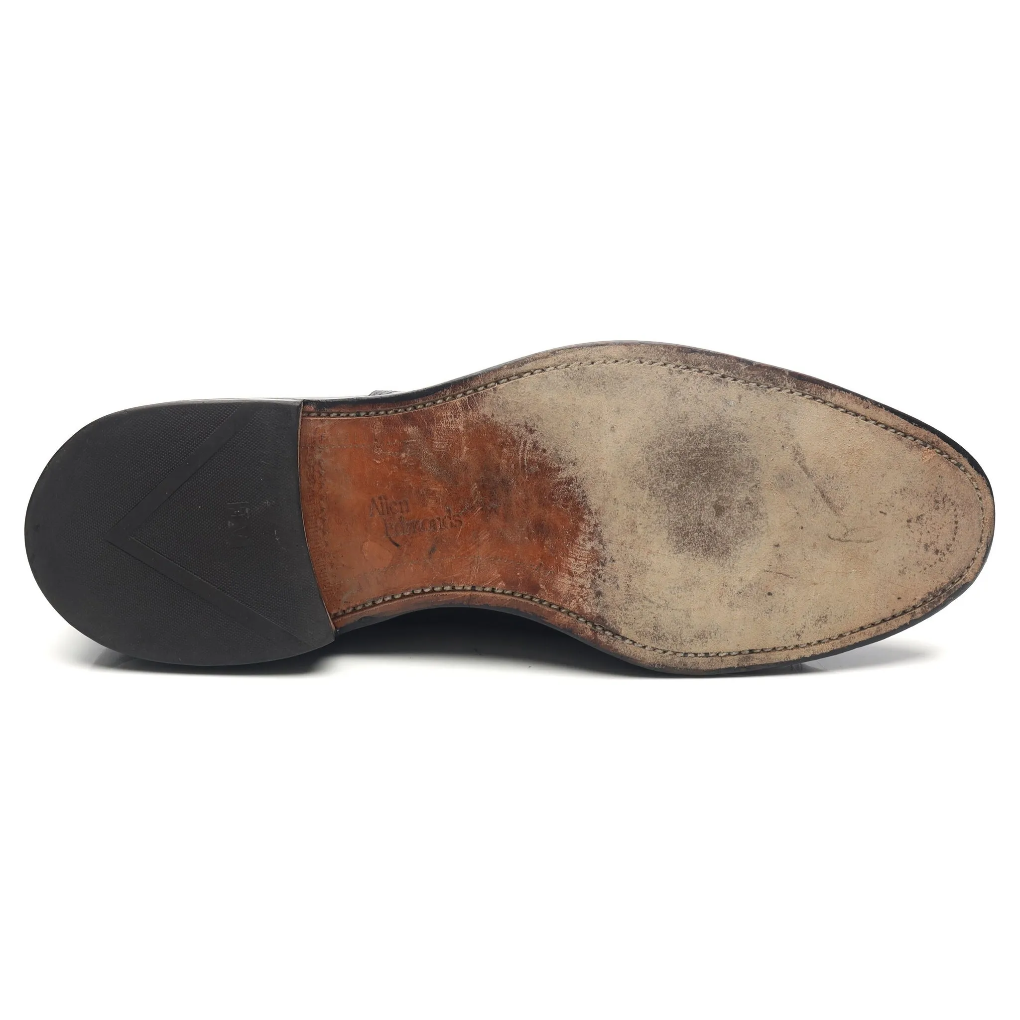'Park Avenue' Black Leather Oxford UK 11.5 US 12 E