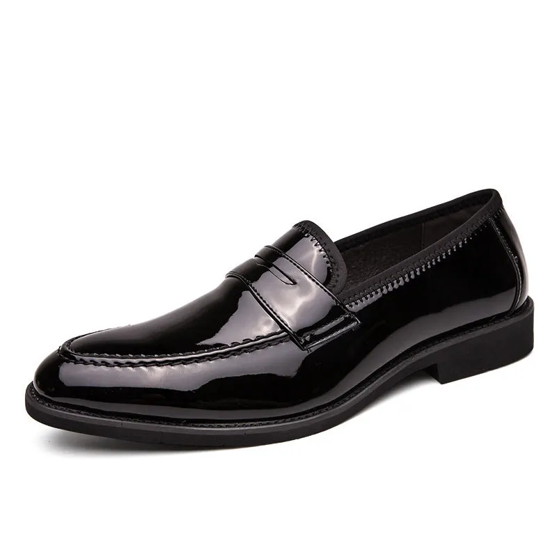 Patent Leather Men's Shoes: Stylish & Casual Comfort