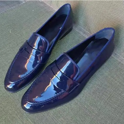 Patent Leather Men's Shoes: Stylish & Casual Comfort