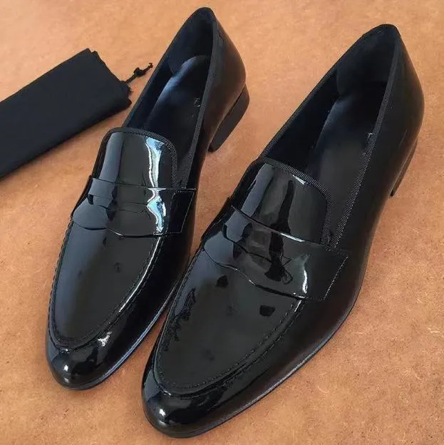 Patent Leather Men's Shoes: Stylish & Casual Comfort