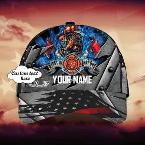 Personalized Firefighter Classic Cap - QB95