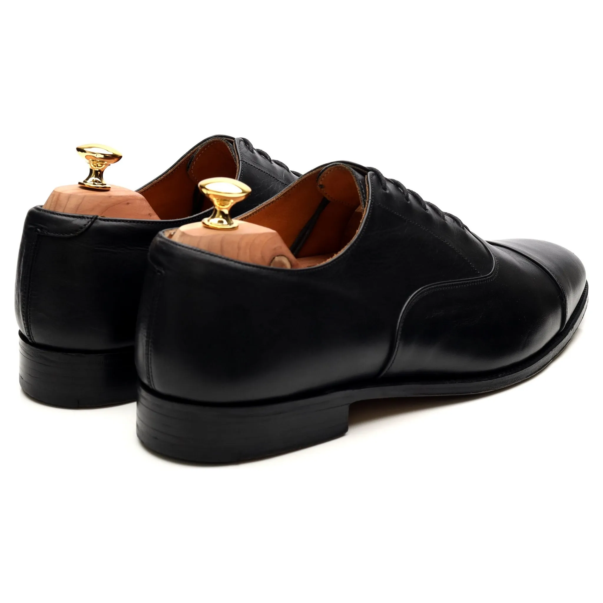 'Pimlico' Black Leather Oxford UK 11