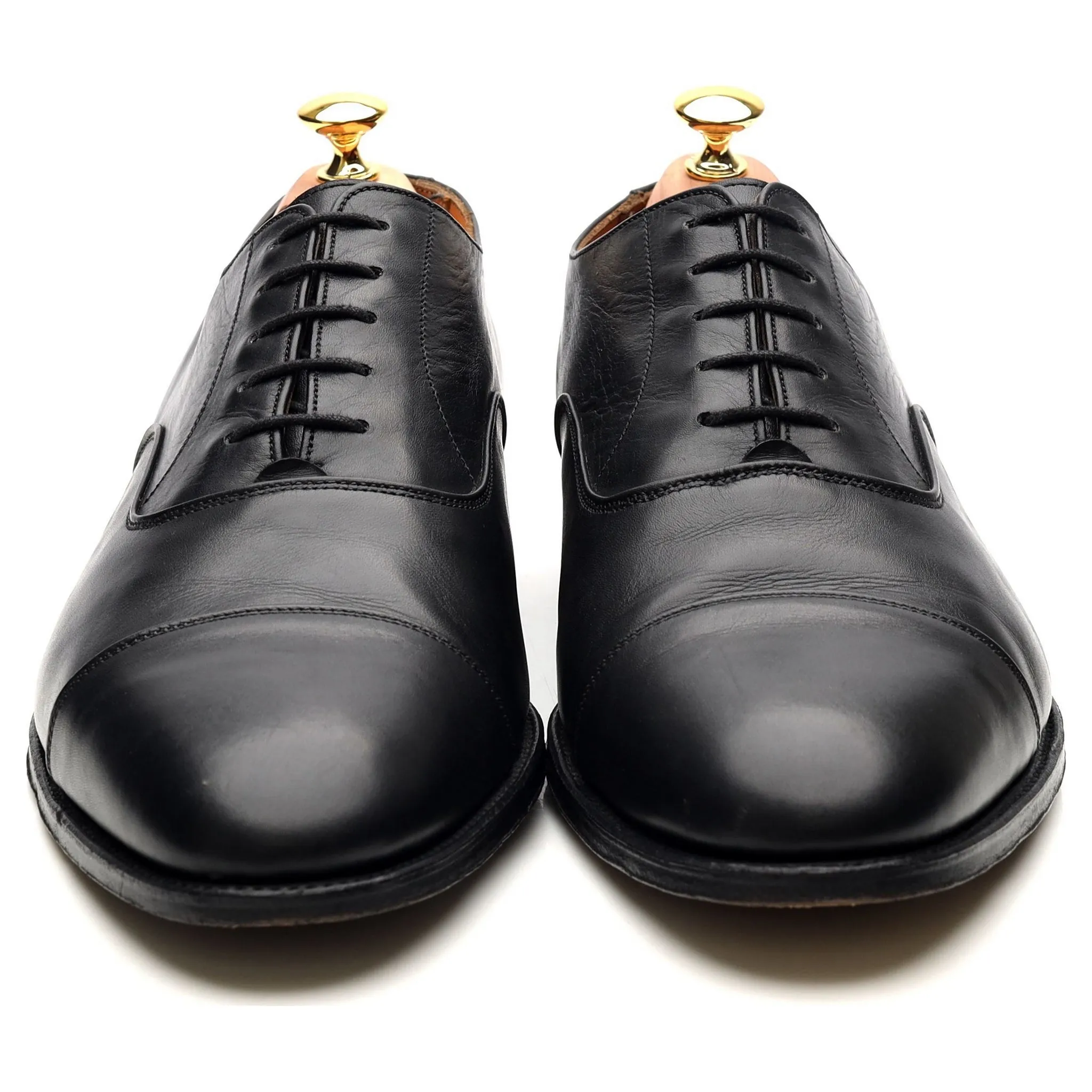 'Pimlico' Black Leather Oxford UK 11