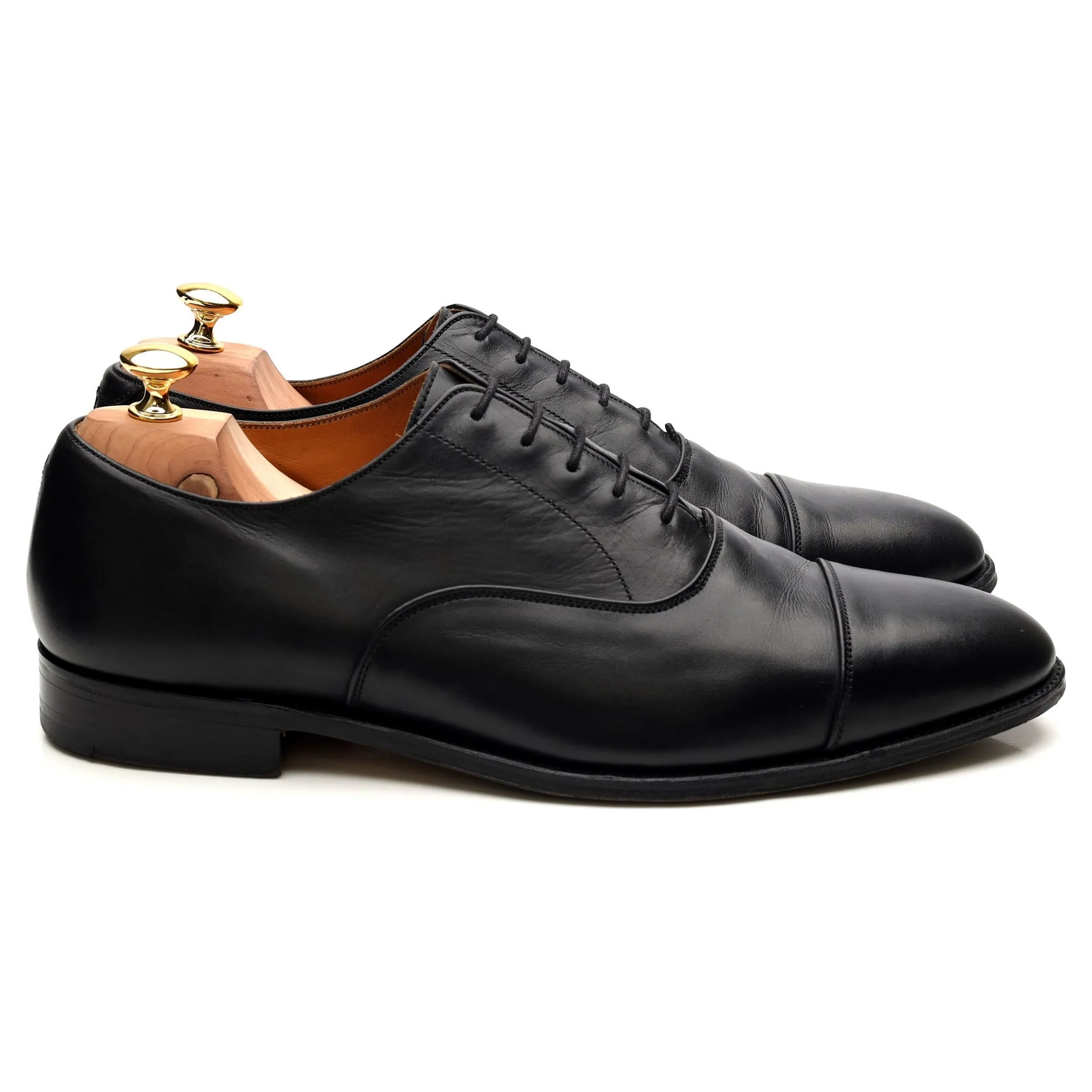 'Pimlico' Black Leather Oxford UK 11
