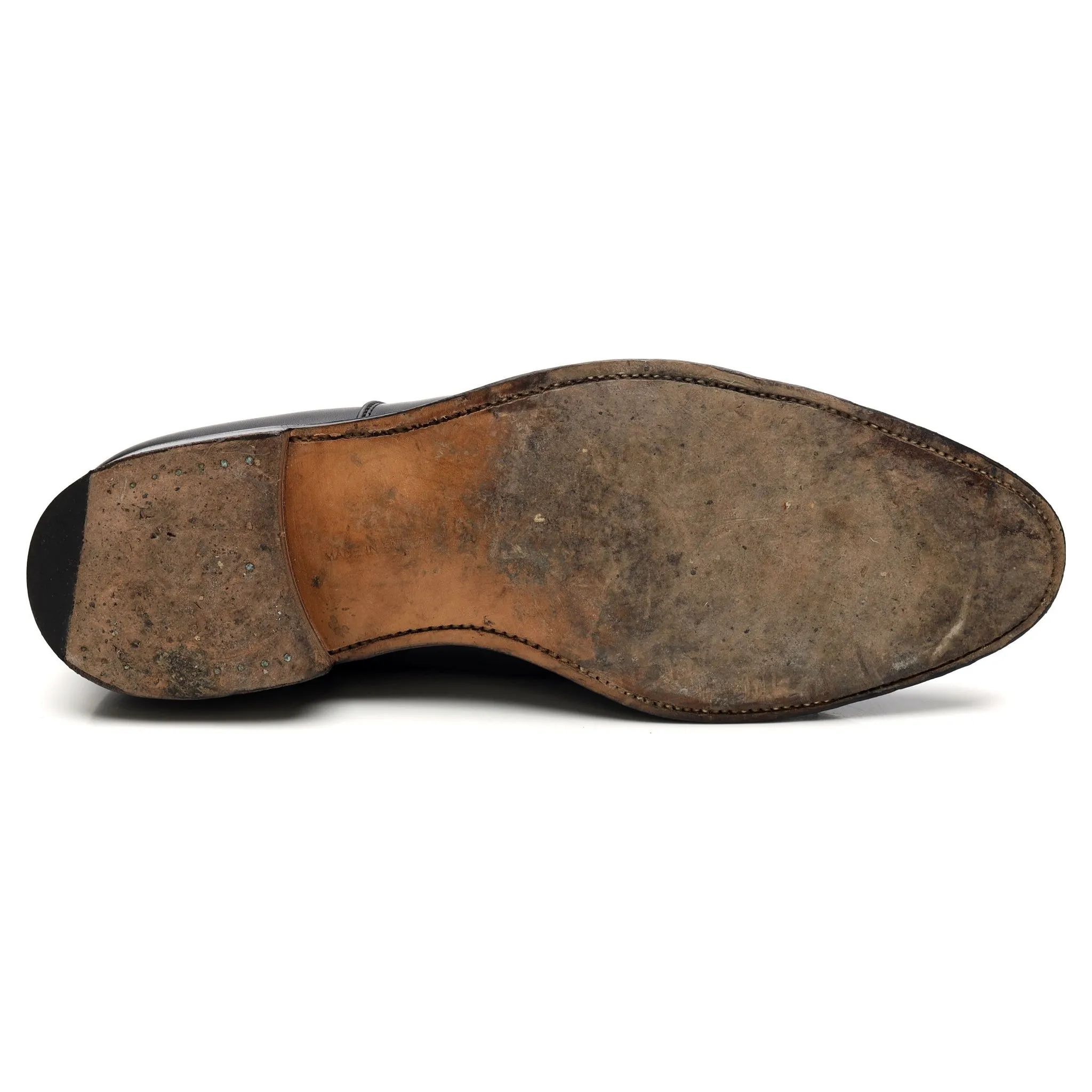 'Pimlico' Black Leather Oxford UK 11