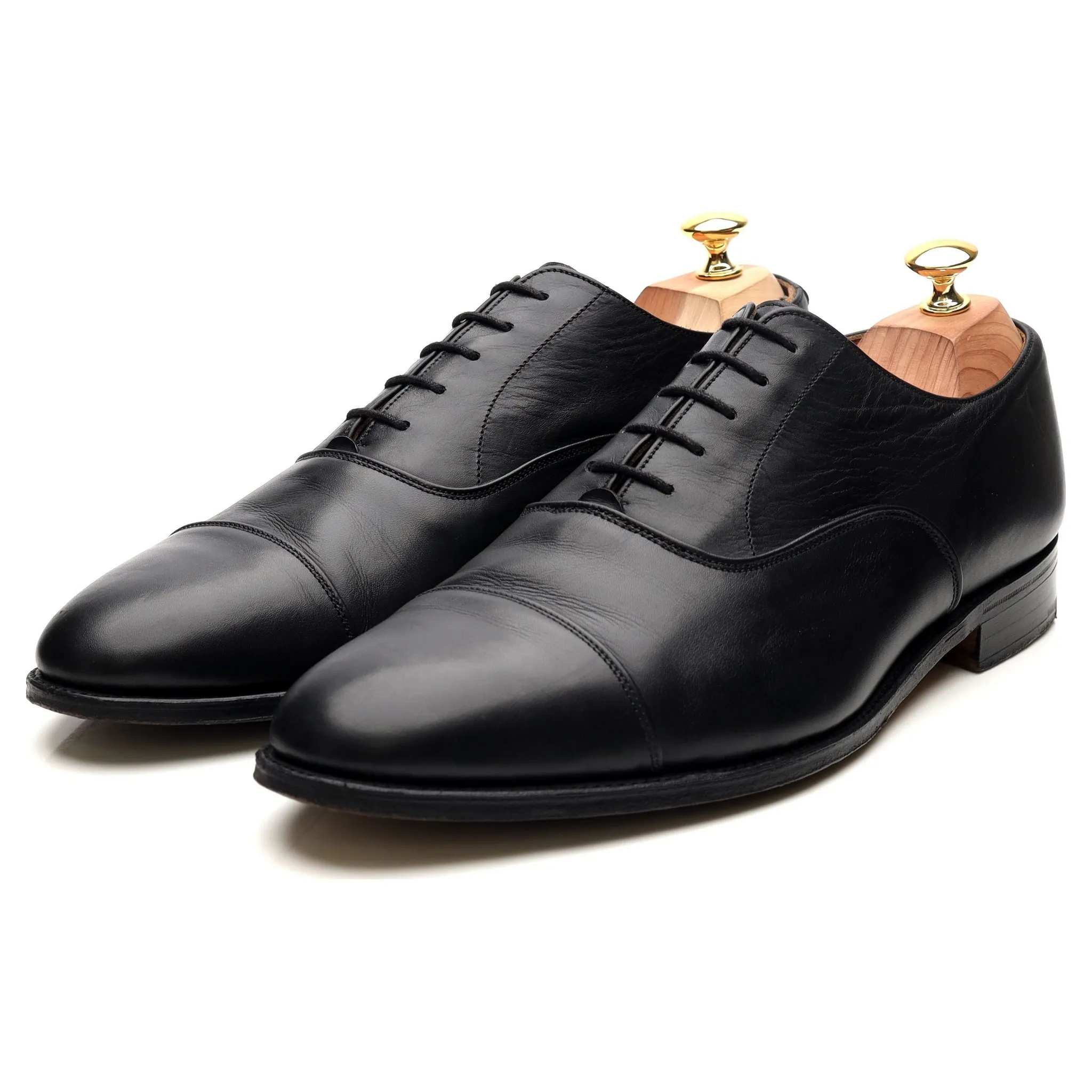 'Pimlico' Black Leather Oxford UK 11