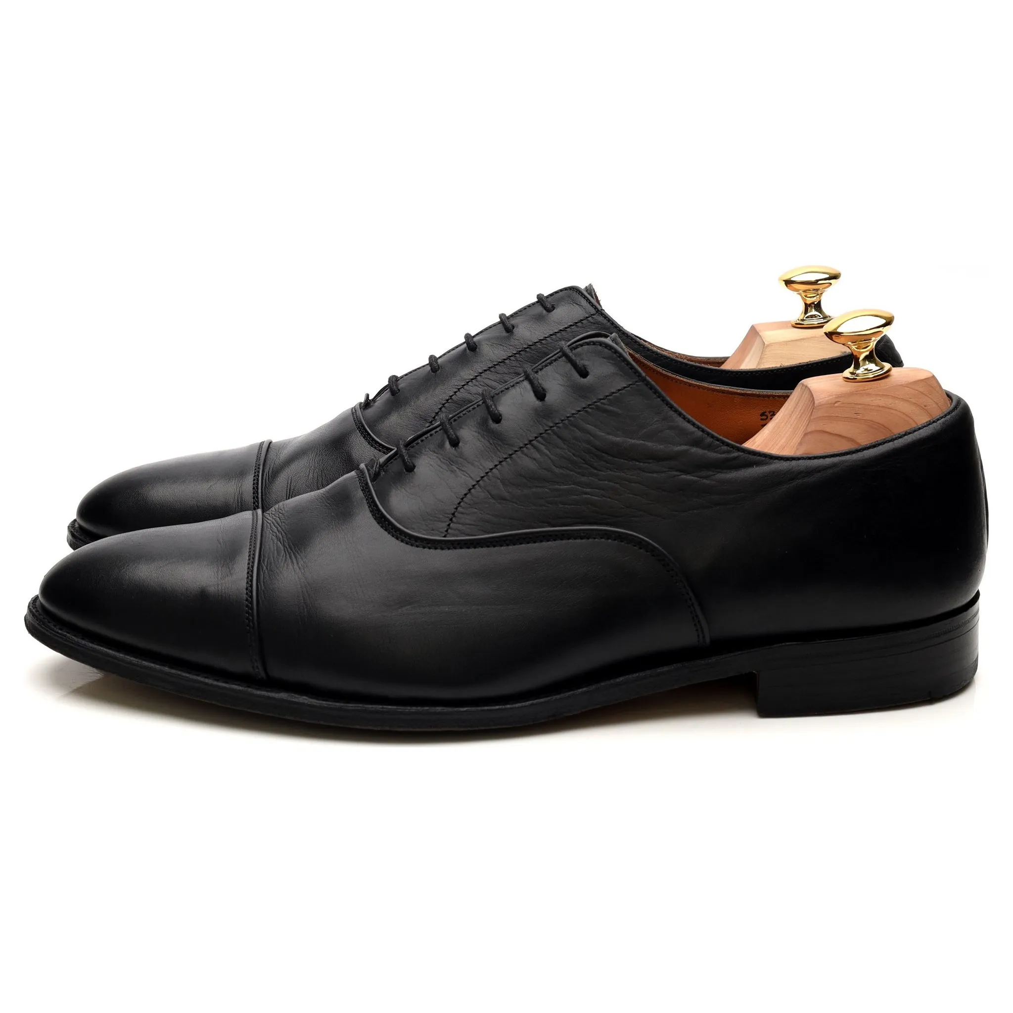 'Pimlico' Black Leather Oxford UK 11