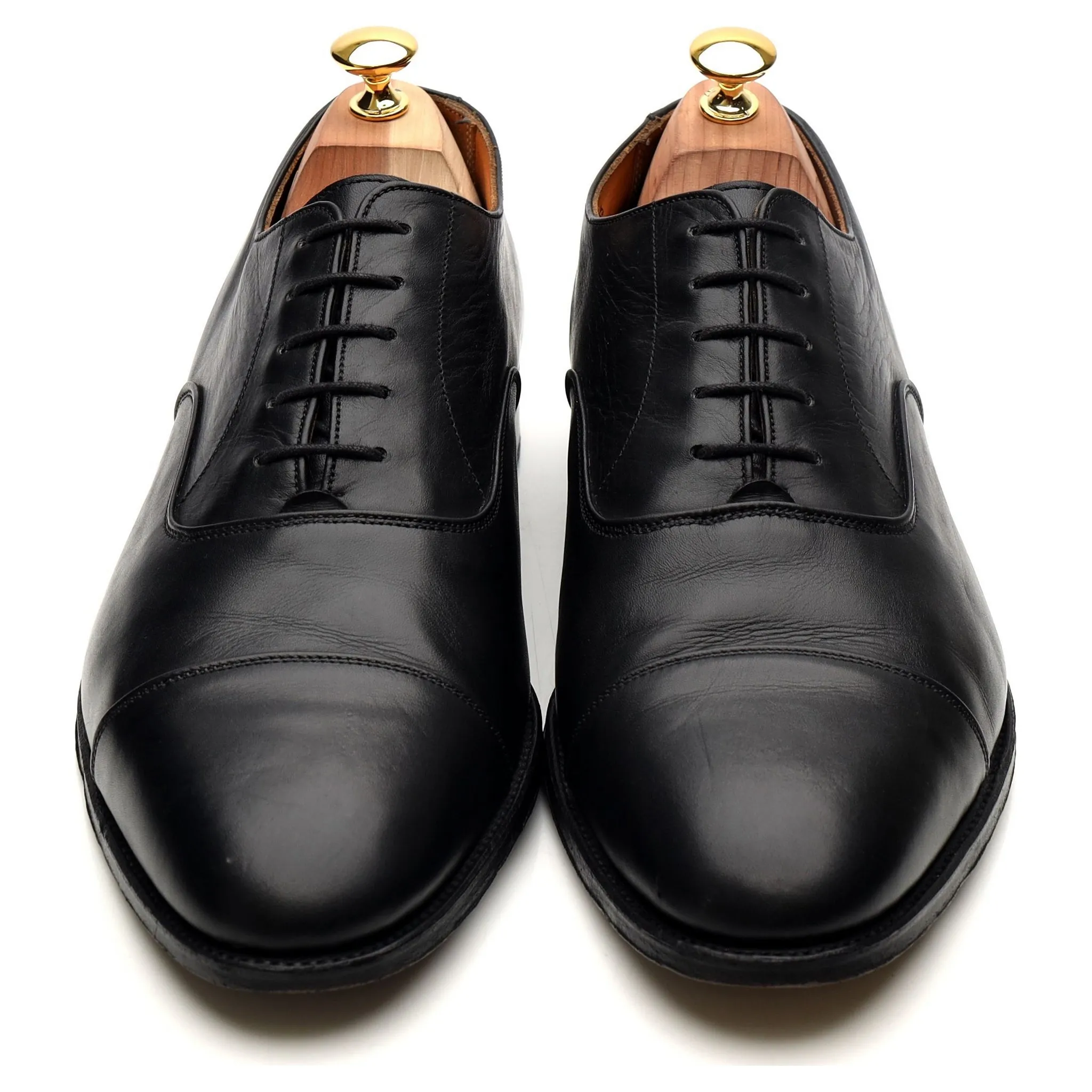 'Pimlico' Black Leather Oxford UK 11