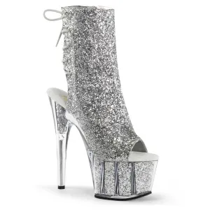 Pleaser Shoes Adore-1018G 7" Heel Platform Ankle Boot