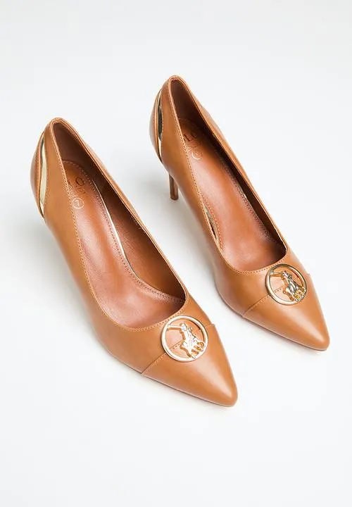 Polo Ladies Toe Cap Stilletto