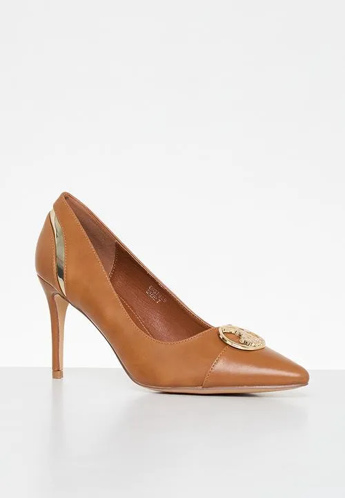 Polo Ladies Toe Cap Stilletto