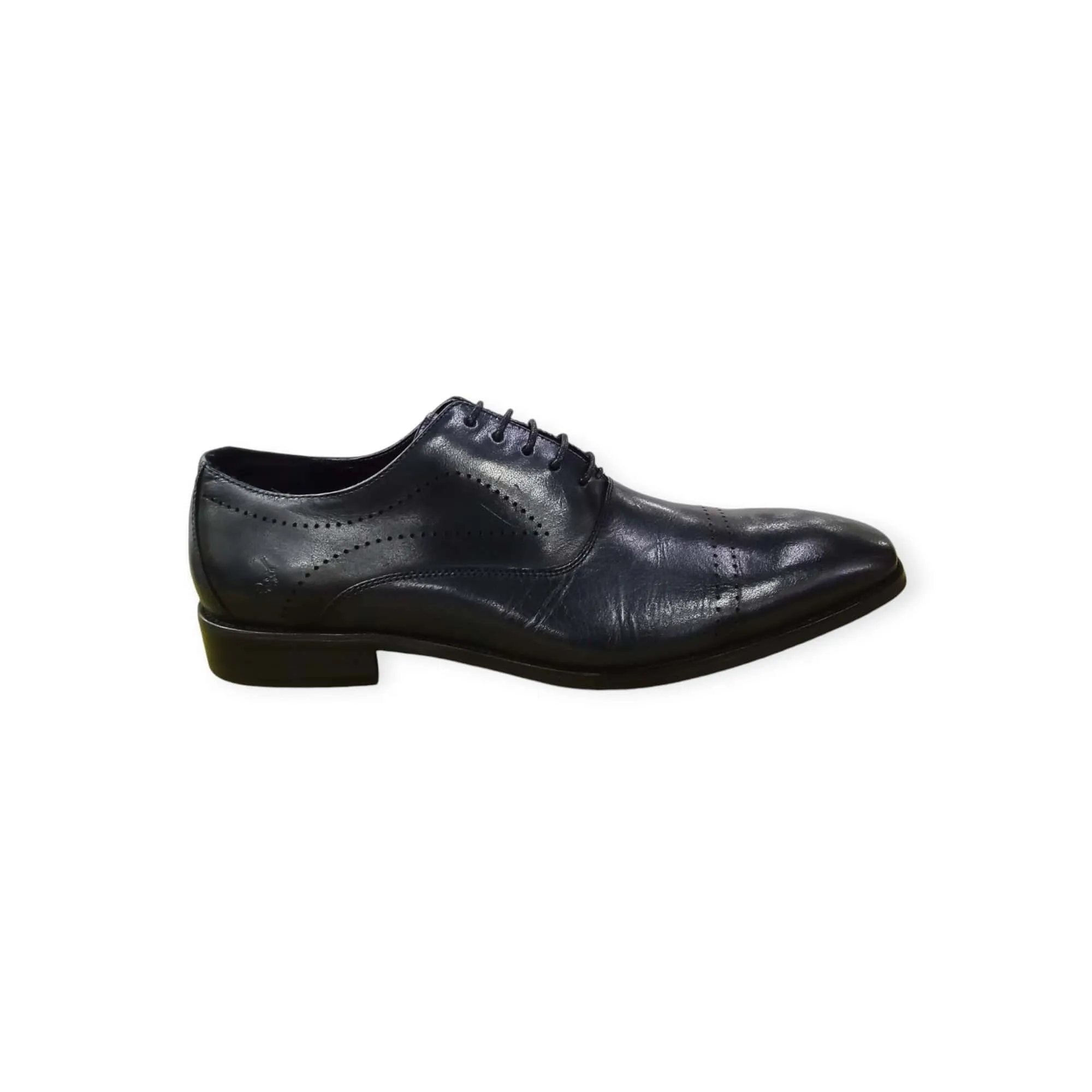 Polo Men's Cord Toe Cap Lace Up Navy