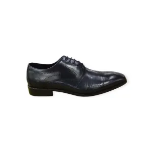 Polo Men's Cord Toe Cap Lace Up Navy