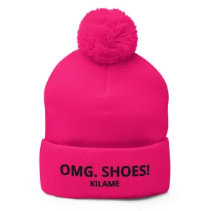 Pom-Pom Beanie 'OMG. Shoes!'