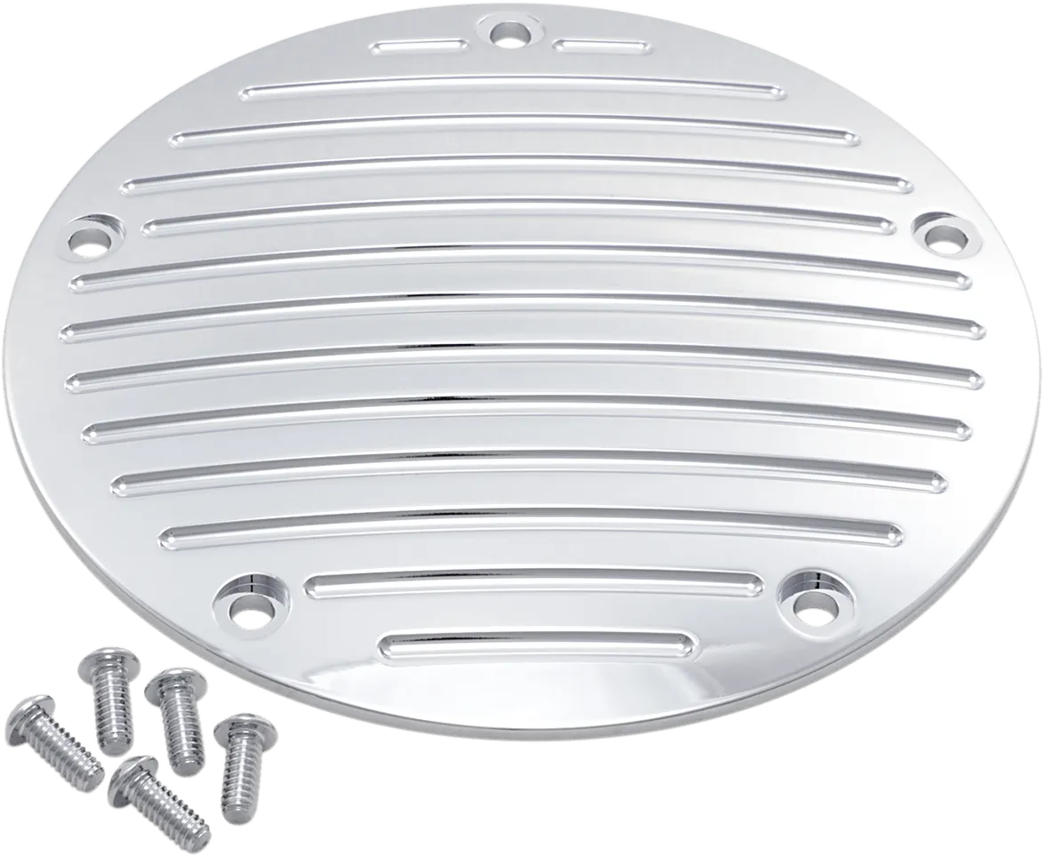 Pro-One Performance 203860 Millennium Derby Cover - Ball Milled - Chrome