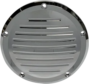 Pro-One Performance 203862 Millenium Derby Cover - Ball Milled - Chrome