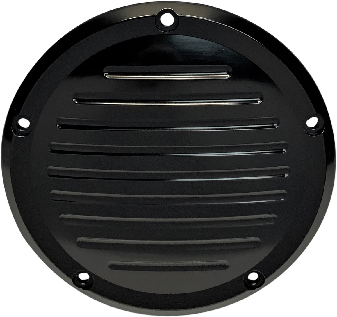 Pro-One Performance 203862B Millenium Derby Cover - Ball Milled - Black