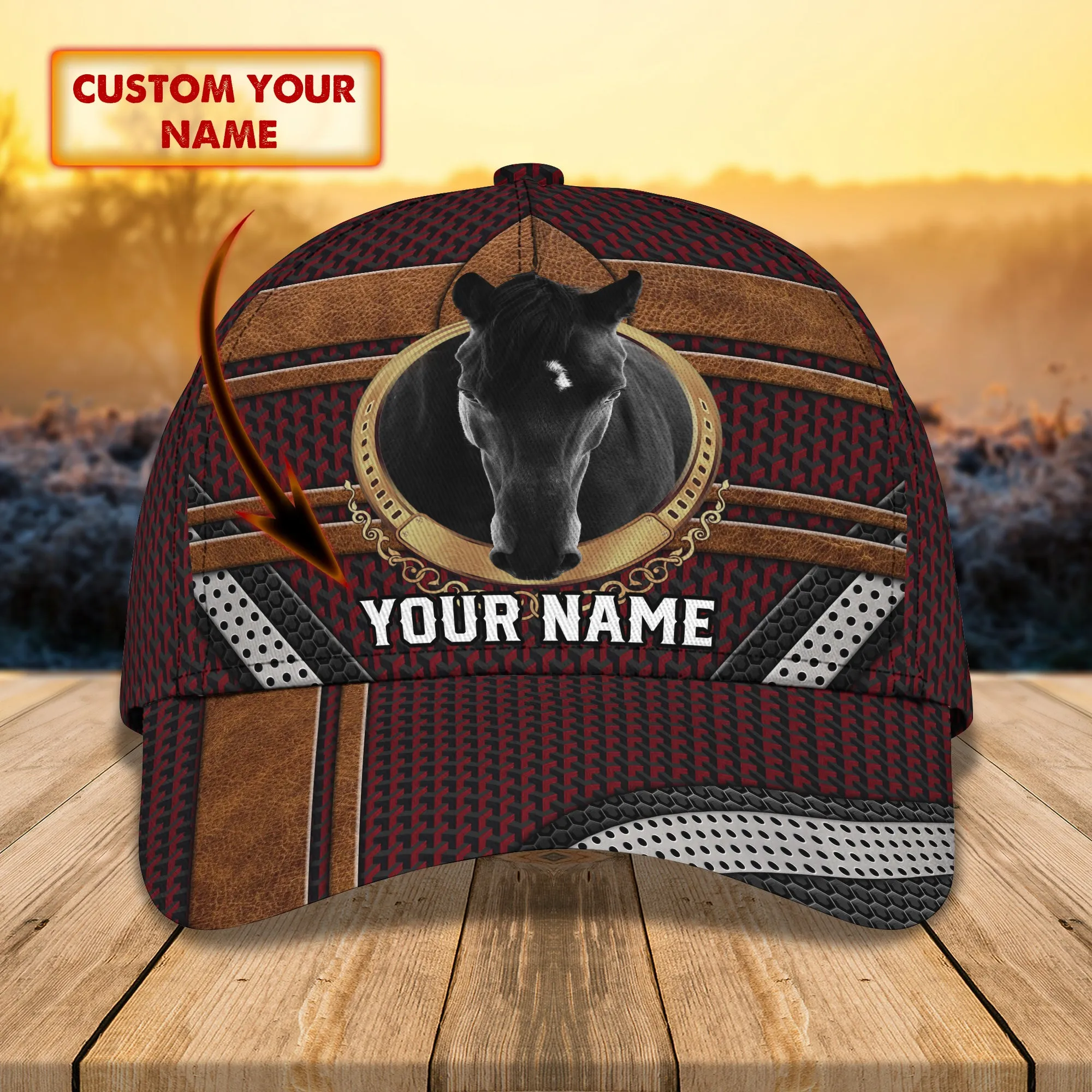 PT97 - CLASSIC CAP - BLACK HORSE