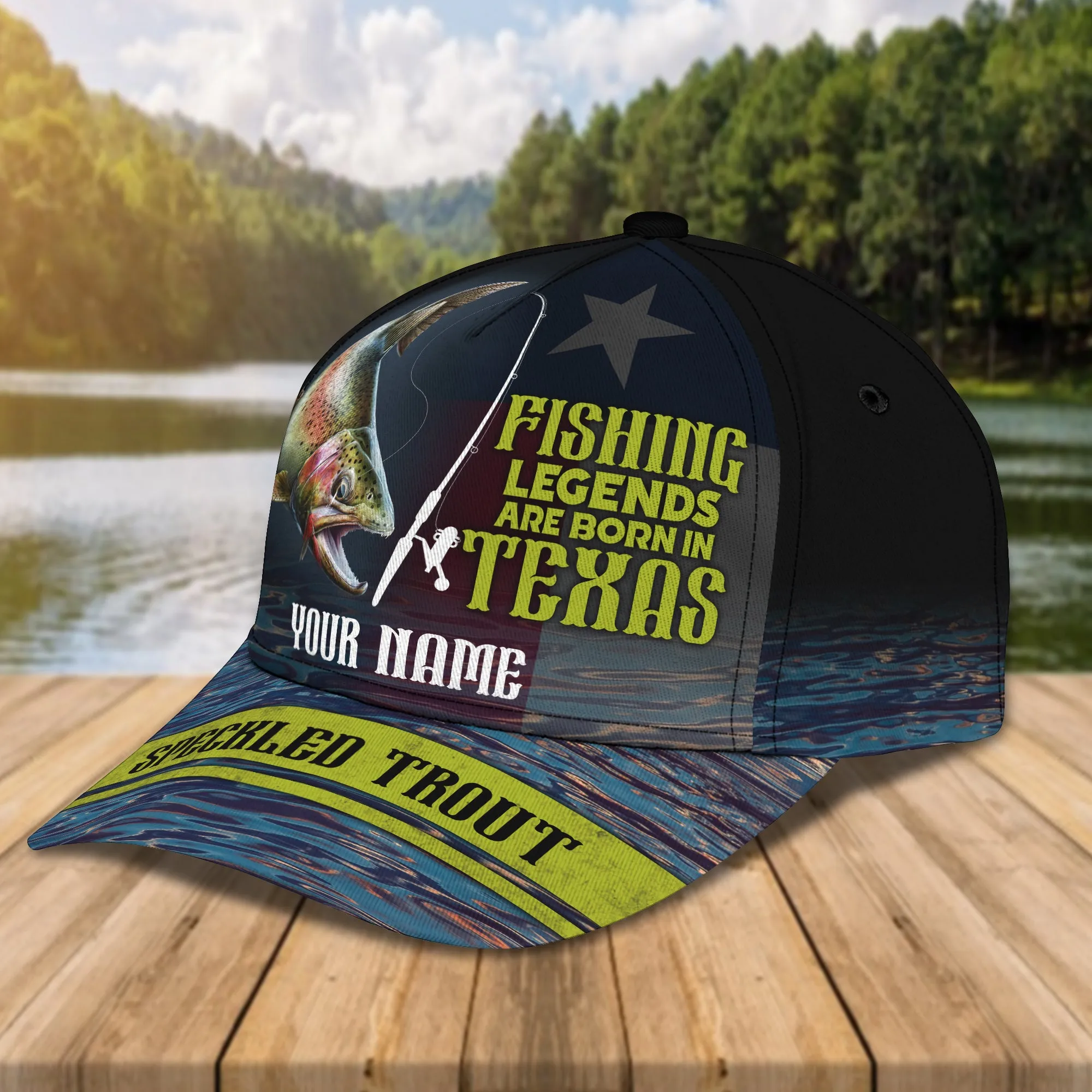 PT97 - CLASSIC CAP - Speckled Trout