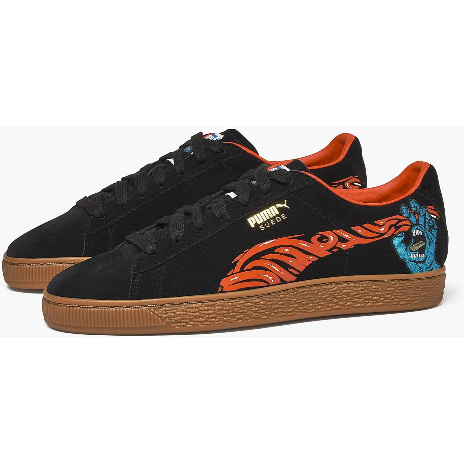 Puma Suede Classic X Santa Cruz Black