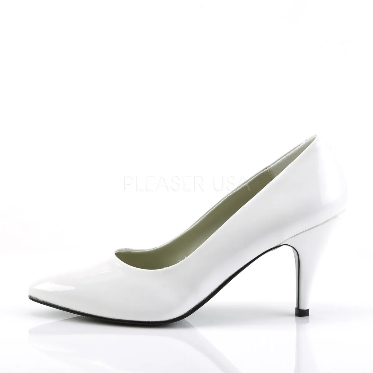 PUMP-420  White Patent