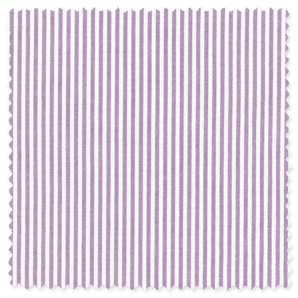 Purple Stripe Spring Oxford