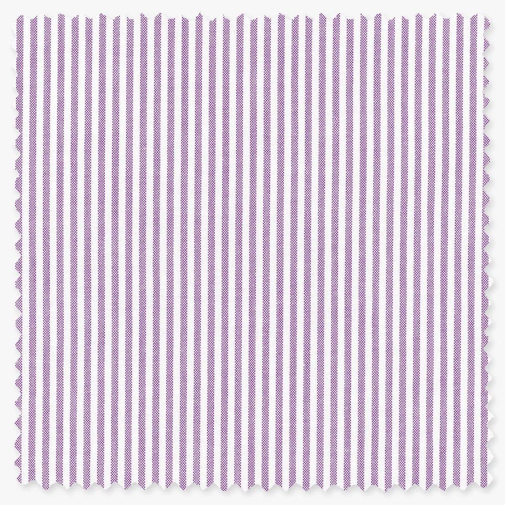 Purple Stripe Spring Oxford
