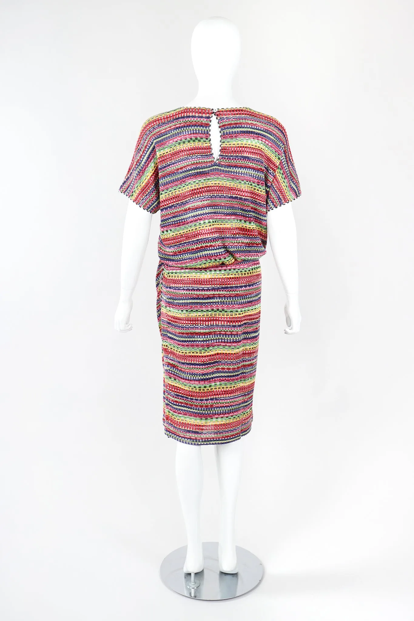 Rainbow Static Knit Dress