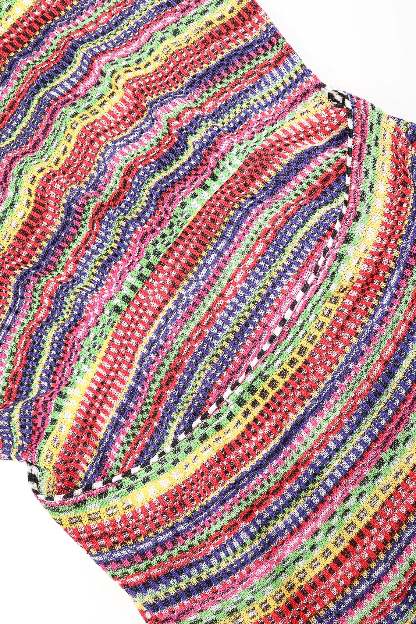 Rainbow Static Knit Dress