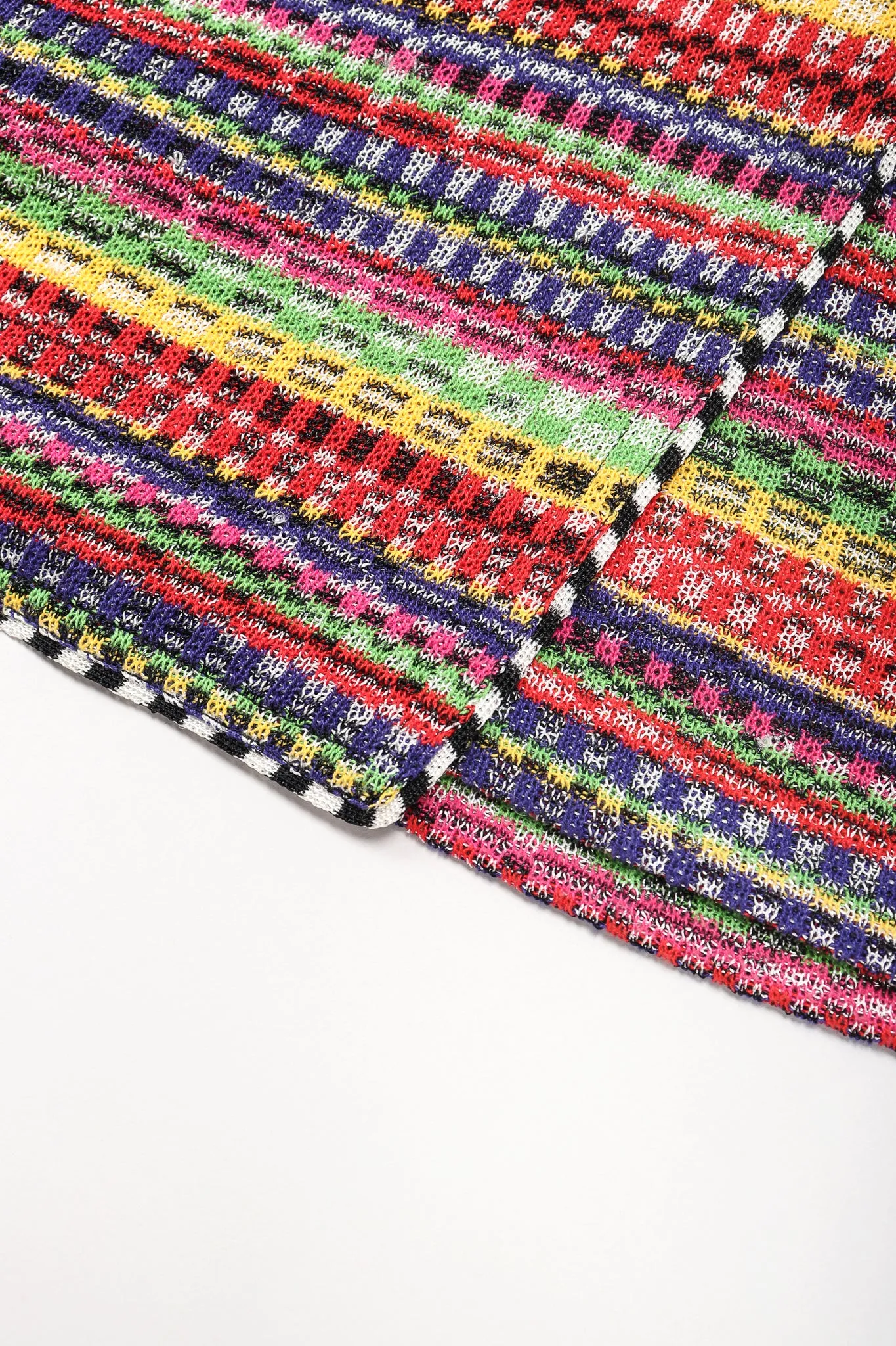 Rainbow Static Knit Dress