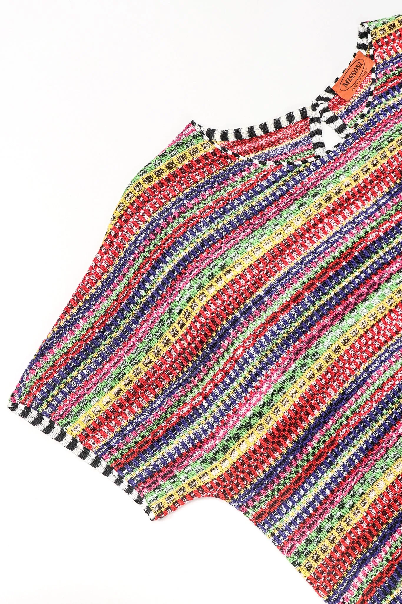 Rainbow Static Knit Dress